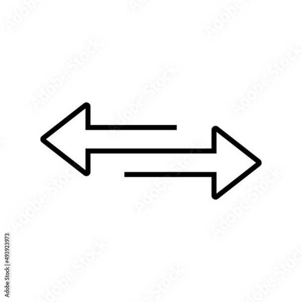 Obraz Left Right arrow icon
