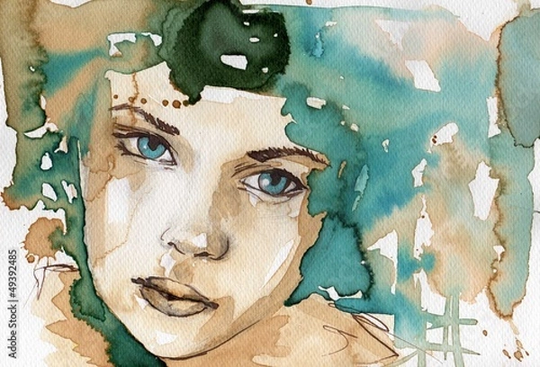 Obraz watercolor illustration