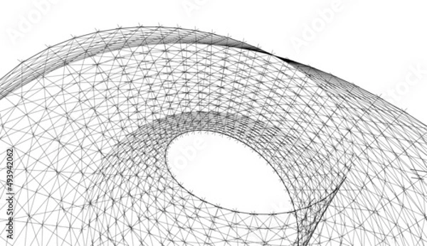 Fototapeta abstract architectural background