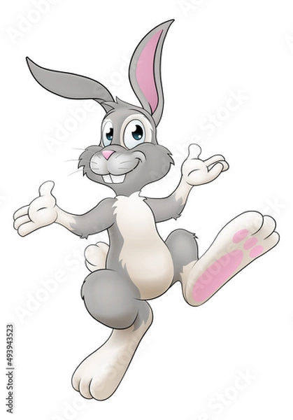 Fototapeta Easter Bunny Cartoon Rabbit Illustration