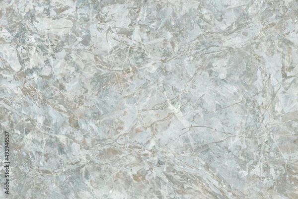 Fototapeta abstract marbled background, artificial light grey stone texture