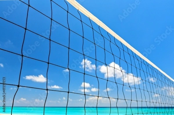 Obraz beach volleyball net