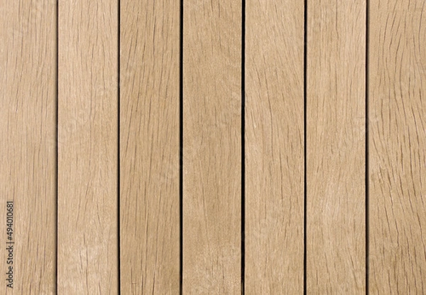 Fototapeta Natural new laminate wood pattern textured background for design and decoration, blank for text.