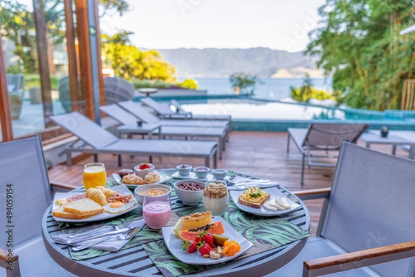 Fototapeta café d'amanhã