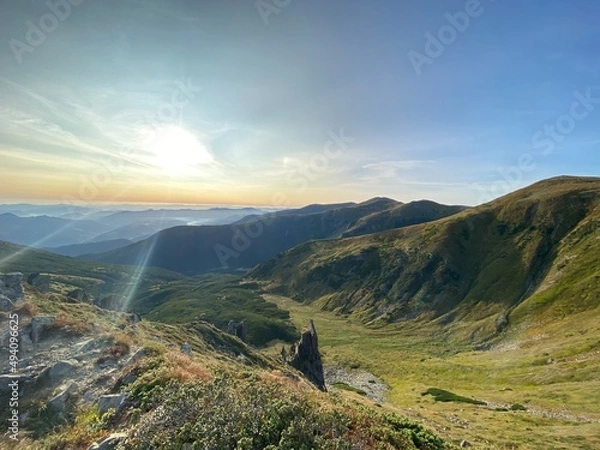 Obraz landscape in the mountains