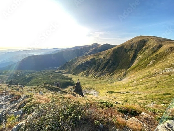 Obraz hiking in the mountains