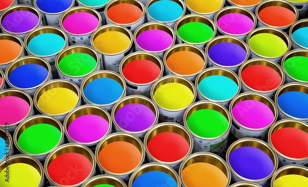 Obraz pots de peinture