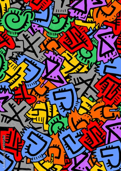 Fototapeta Color mosaic