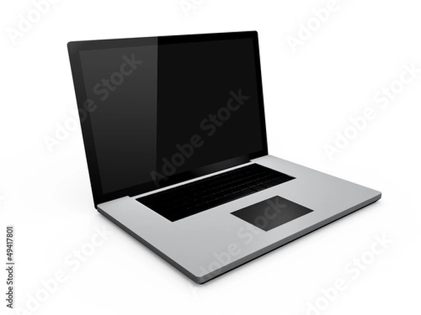 Fototapeta Blank Screen Laptop