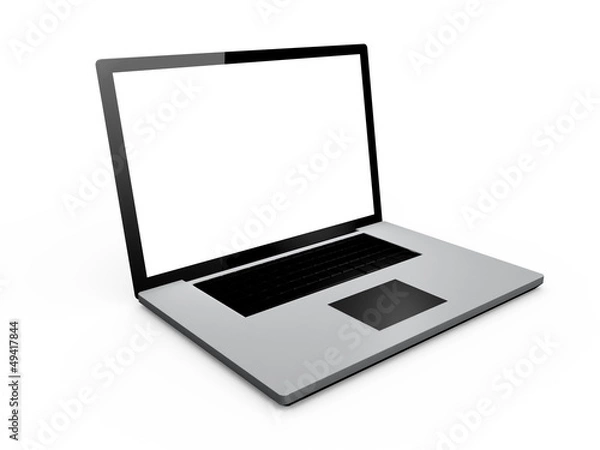 Fototapeta Blank Screen Laptop