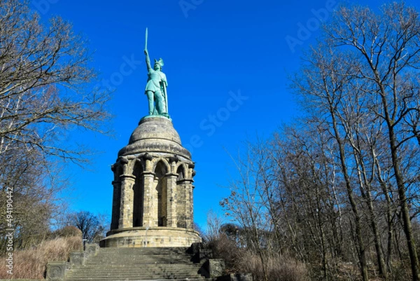 Obraz Das Hermannsdenkmal in Nordrhein-Westfalen