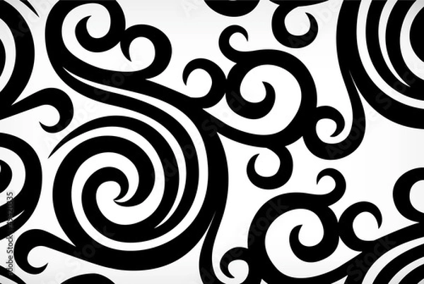 Fototapeta Japanese tribal Pattern