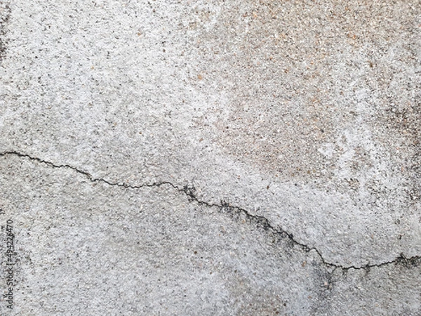 Fototapeta cement concrete floor old floor cracks