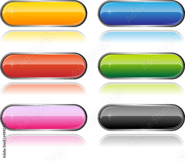 Fototapeta Icones vectoriels, facilement modifiable