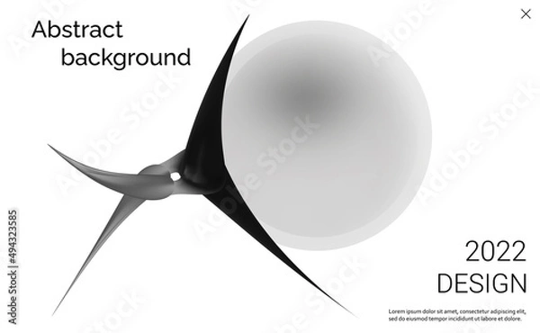 Obraz Nanotechnology. High-tech device. Metallic texture. Abstraction, Three-Dimensional Illustration. 