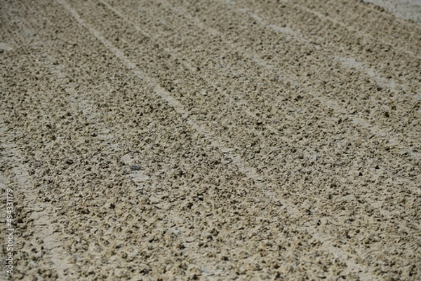 Obraz Reitplatz mit Struktur nach Bearbeitung