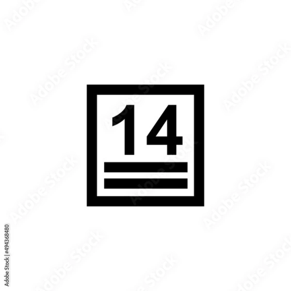 Obraz maximum stack icon vector design templates