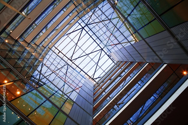 Obraz Atrium nowoczesnego budynku