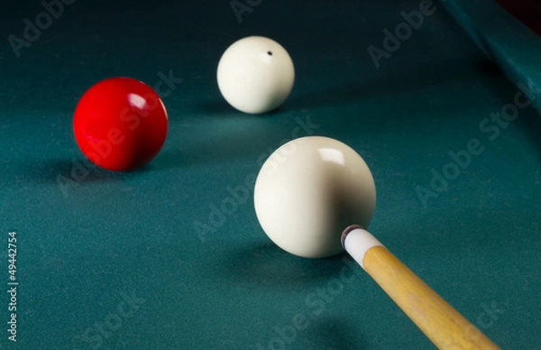 Obraz Carambole bilard