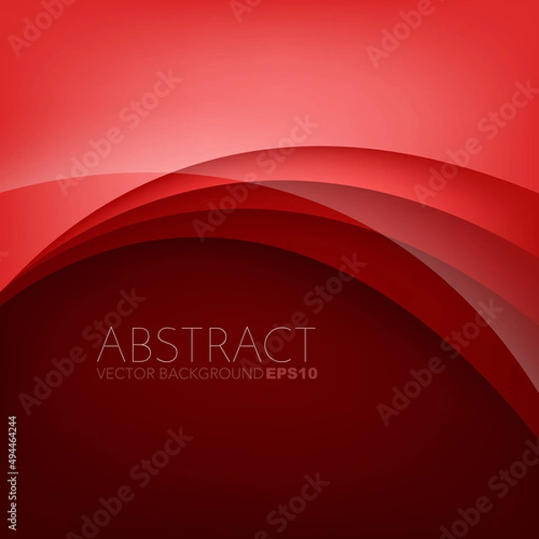 Fototapeta graphic vector curve line overlap background for text and message design