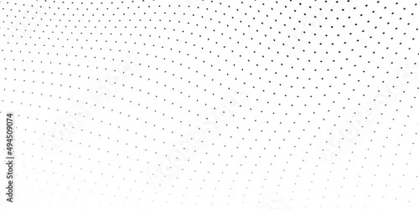 Fototapeta halftone dynamic monochrome vector background