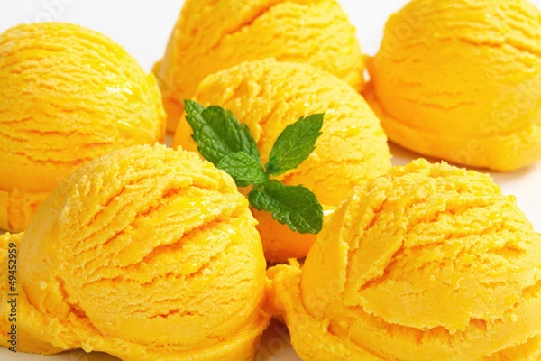 Obraz Yellow ice cream