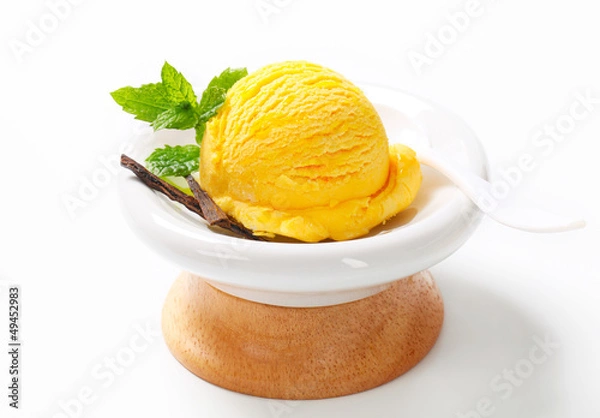 Obraz Yellow ice cream