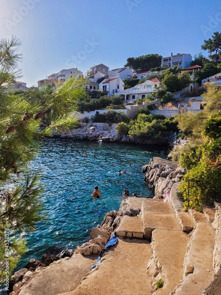 Fototapeta river in the mountains