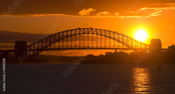 Obraz Sydney Harbour Bridge Sunset