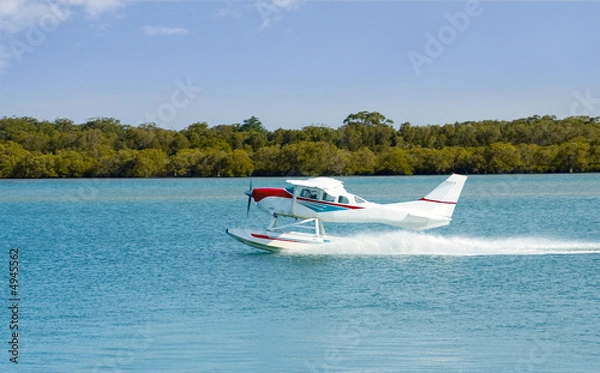 Obraz Seaplane Floatplane Takeoff