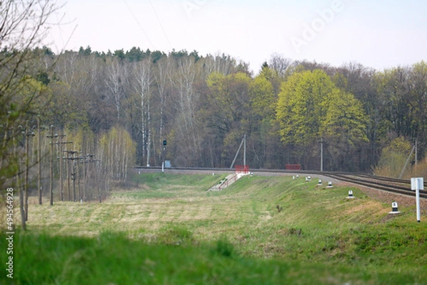 Obraz railway traffic light	