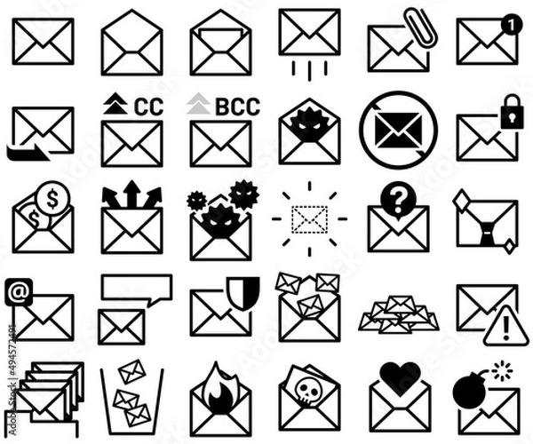 Obraz メールアイコンセット