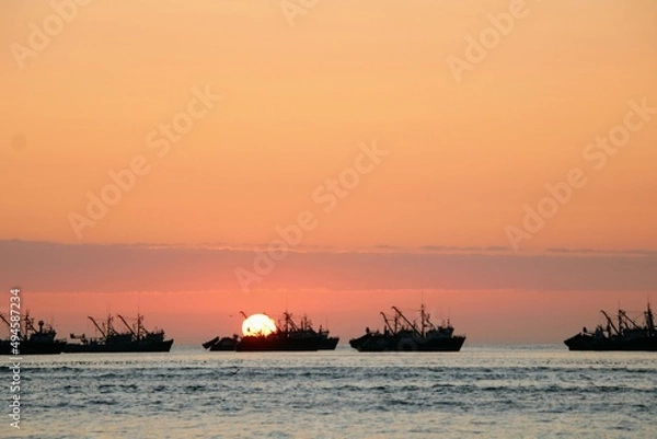 Obraz sunset over the sea