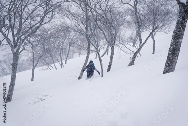 Obraz 厳冬期の谷川岳