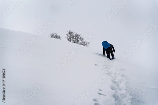 Obraz 厳冬期の谷川岳