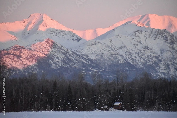 Fototapeta Winter evening