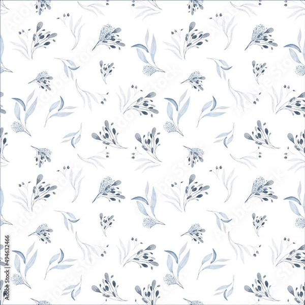 Fototapeta Floral Seamless Pattern. Spring collection for fashion and print. ditsy style. 
