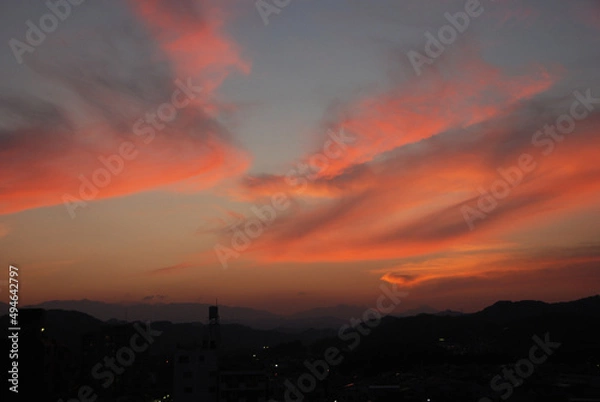 Fototapeta 夕日イメージ