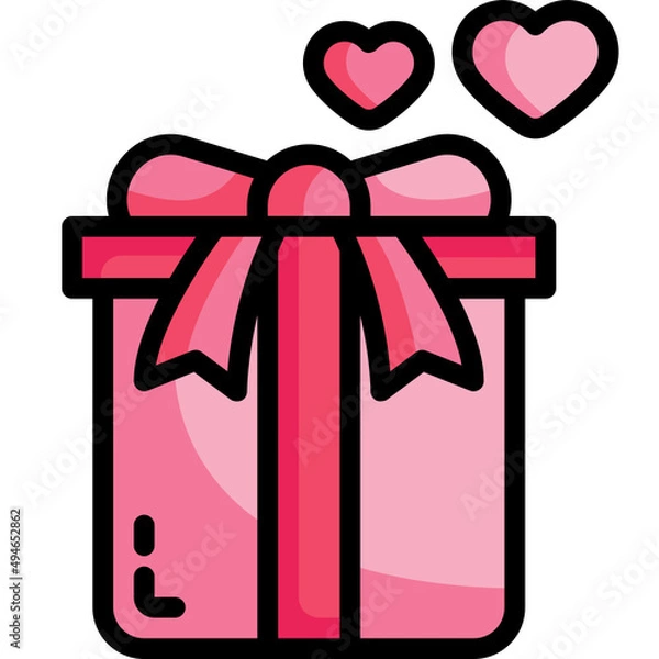 Fototapeta gift Two Tone icon