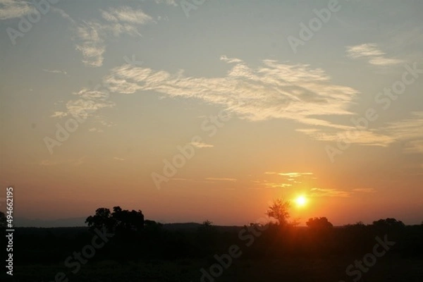 Fototapeta Coucher de soleil