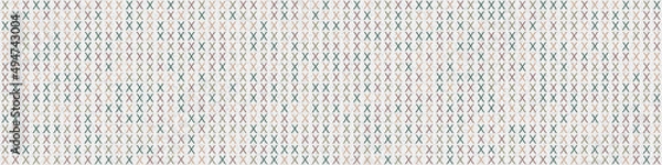Fototapeta Abstract Geometric Pattern generative computational art illustration