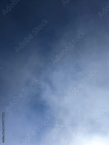 Fototapeta storm clouds timelapse