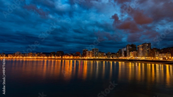 Fototapeta gijon