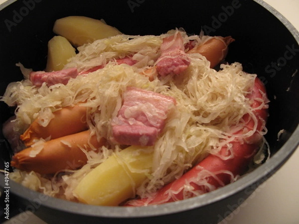 Obraz kapusta kiszona