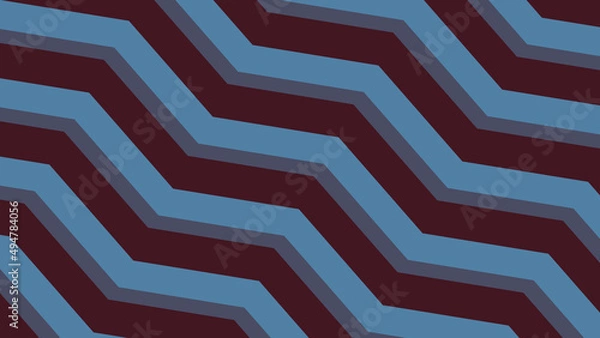 Obraz 3D seamless loop abstract background 