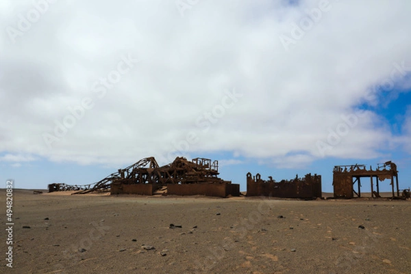 Obraz old abandoned diamond mine 