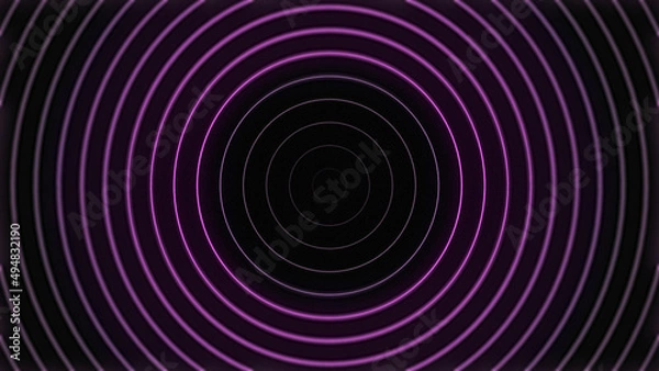 Obraz Dark pink circular beautiful Visual Loops background concept