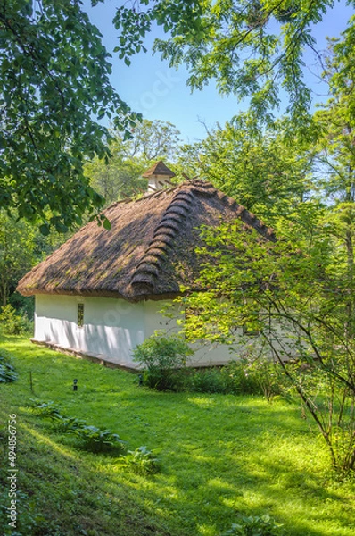 Fototapeta Ukrainian ethno house