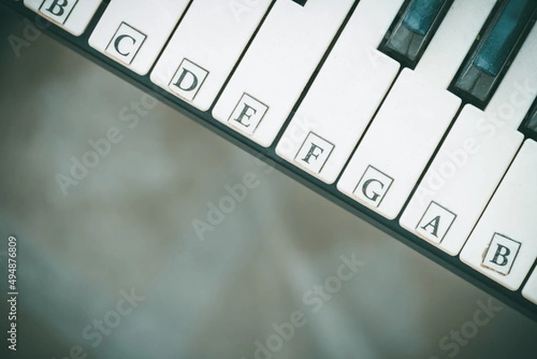 Fototapeta keyboard keypad a kind of musical instrument