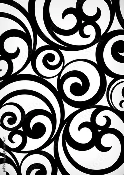 Fototapeta Japanese traditional  pattern　